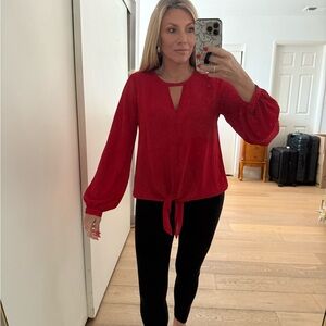 Red Women's Top